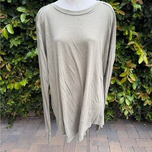 We The Free Olive Long Sleeve Tee